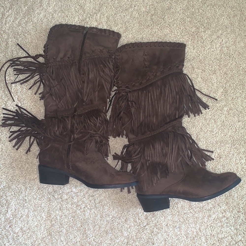 Not Rated Footwear Fringe Boot